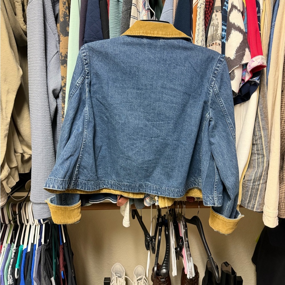 Banana Republic denim trapeze jacket - Picture 7 of 8